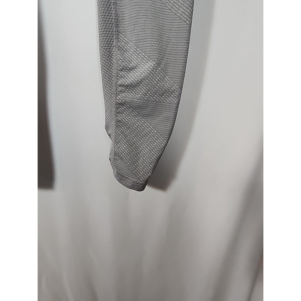 Prana Misty Legging Cropped Ruched Cuff High Rise Stretch Grey Textured Womens S - Picture 3 of 12